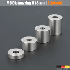 1-50x Distanzstücke Ø18