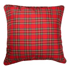 Kissen Rot kariert Tartan mit