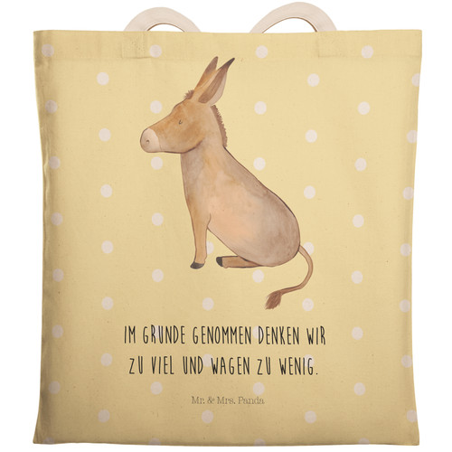 Stoffbeutel esel geschenk - esel,