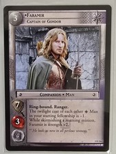 LOTR TCG ! FARAMIR CAPTAIN OF GONDOR 4R116 ! THE TWO TOWERS !
