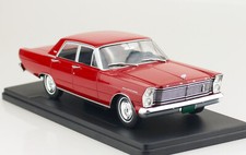 Ford Galaxie 500 dunkelrot 1:24 Modellauto 