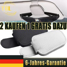 Brillenhalter KFZ Visier Zubehör Sonnenbrillen Halterung Magnetische Ticket Clip