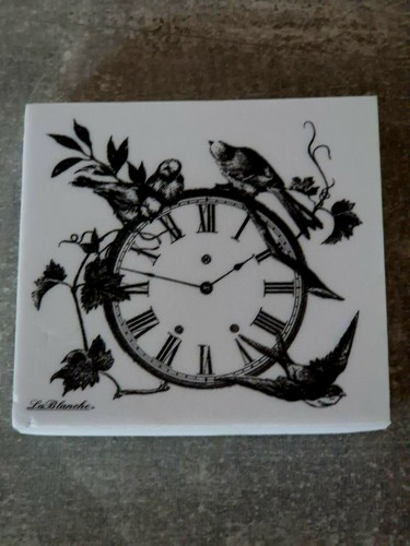 Blanche stempel ornament - la,