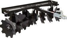 Scheibenegge Telleregge 129,5 cm für Kleintraktor Schlepper Quad ATV Anbaugerät