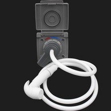 Wasser Außendusche 2m