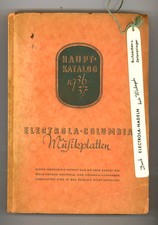 ELECTROLA Hauptkatalog