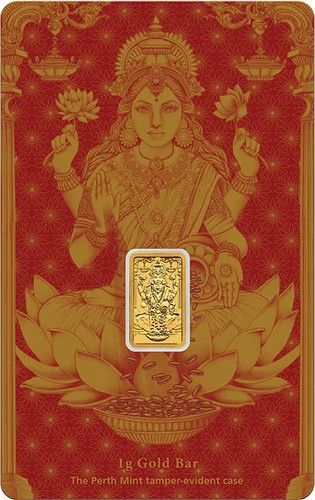 Perth mint goldbarren - mint, lakshmi