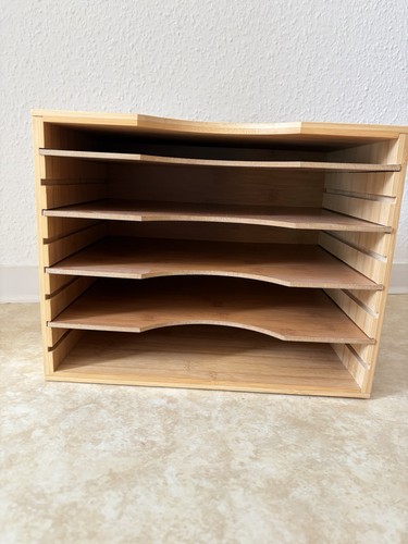 Briefablage aus holz - briefablage,
