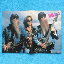 ZZ TOP POSTER POPCORN 2 Seiten