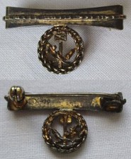 GDR badge of honour in gold