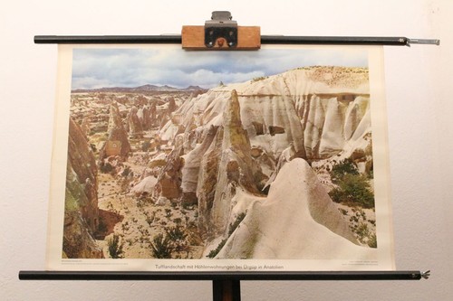 Schulwandkarte tufflandschaft - schulwandkarte,