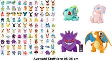 Pokemon Kuscheltiere verschiedene Größen 5-35 cm ideal als Geschenk für Kinder