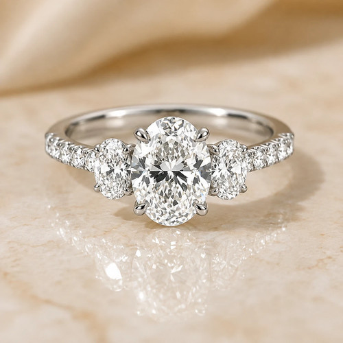 Feiner diamant ring - diamant,