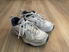 NIKE AIR MONARCH Gr. 38,5 Schuhe Sneaker Sportschuhe Weiß Turnschuhe