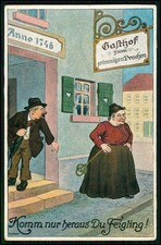 AK - Gasthof zum grimmigen