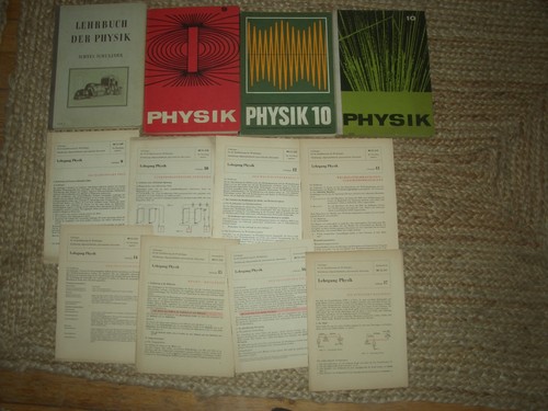 Konvolut physik schulbücher - konvolut,