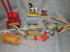 ERSATZTEILE KONVULT   =  Leiterwagen Fuhrwerk Pferd   Spielzeug 