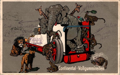 Werbung continental - ak,