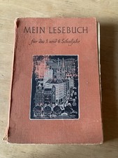Lesebuch von 1958 für das 5. Und 6. Schuljahr, Akzeptabel Bayerischer Schulbuch