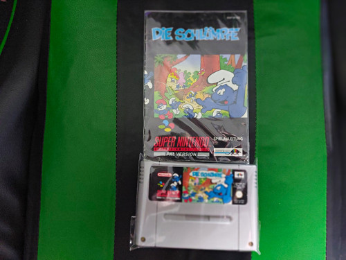 Die schlümpfe nintendo snes - die,