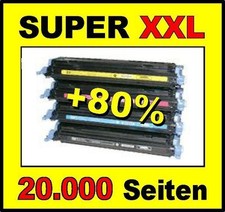 4 x Toner für HP Color