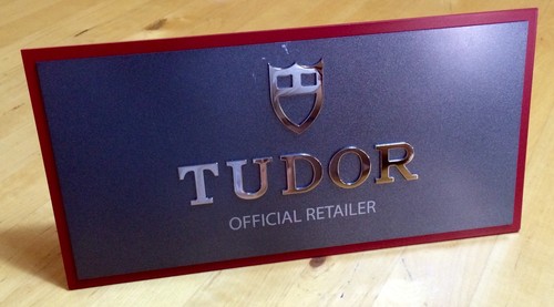 Tudor display plakette - tudor,