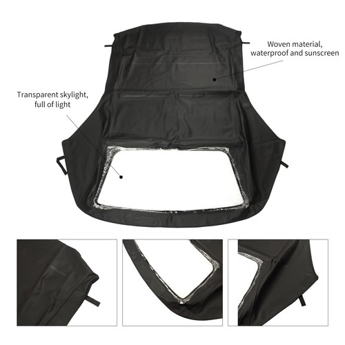 Neu schwarz cabrio - schwarz, cabrio-verdeck