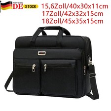 15.6/17/18 Zoll Laptop Tasche Umhängetasche Business Aktentasche Schultertasche