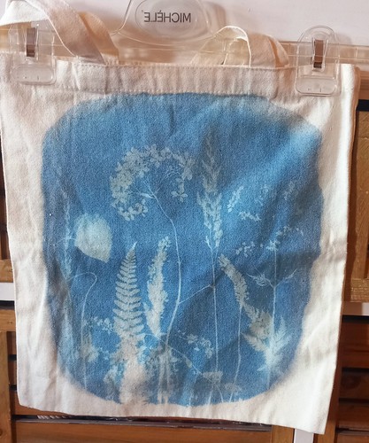Traum beutel blaudruck unikat - traum,