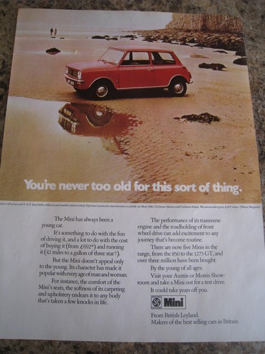 British leyland mini 1000 - leyland,