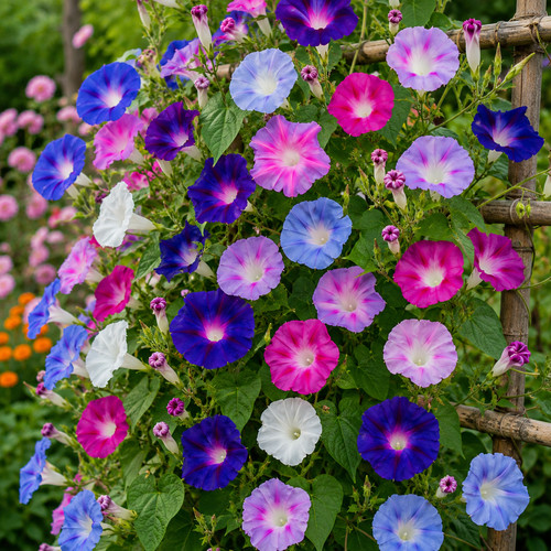 Ipomoea purpurea lazy luxe - purpurea,
