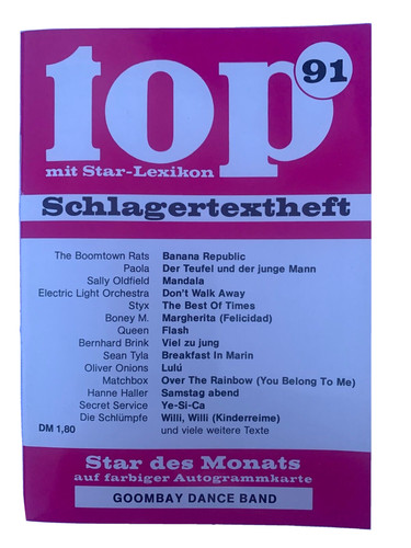 Top schlagertextheft 91 - top, nr.