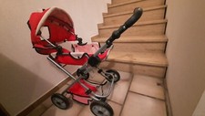 Baby Puppenwagen pink Puppen
