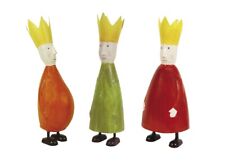 stimmungsvolle Dekofigur König mit Krone zum stellen in 3 möglichen Farben klein