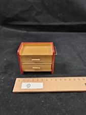 Wickelkommode Wickeltisch Holz Baby Kind Puppenstube Puppenhaus antik alt