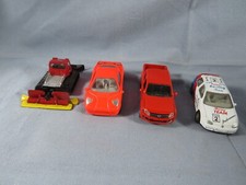 4 x SIKU-Pistenraupe-VW Amarok TDI-Thunder-VW Golf Racing Team