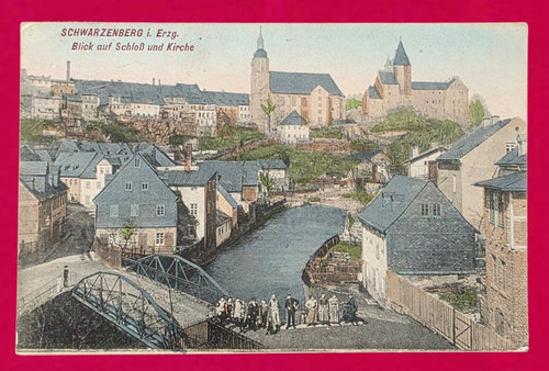 Schwarzenberg erzg 1909 - erzg.,