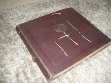 Album für 11 St. Schellackplatten Schallplatten 30 cm Schellack 78rpm (112)