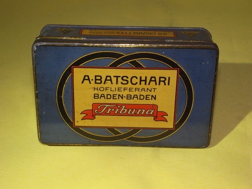 Alte batschari zigarettendose - batschari,