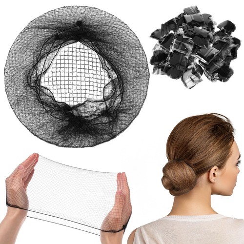 40x haarnetz dutt schlafen - haarnetz,
