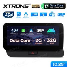 10,25" Für Audi Q5 Autoradio Android 14 Octa Core GPS Navi 2G+32GB DSP CarPlay