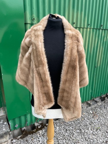 Vintage tissavel kunstfell - vintage,
