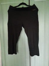 USA PRO Womens Leggings Fitnesshose Black Gr. 12 UK Top Zustand 