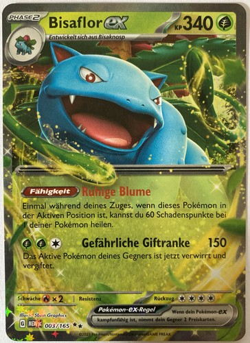 Pokemon bisaflor deutsch - pokemon, ex