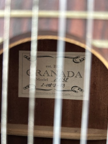 Granada kindergitarre 58 - granada, f1/58