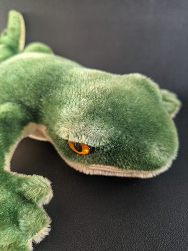 Vintage kuscheltier frosch - kuscheltier,