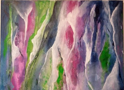 Original acryl bild - original, gemälde