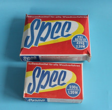 Spee  2 Stück Vollwaschmittel  Waschmittel VEB Waschmittel Genthin DDR