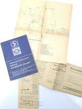 originale DDR Simson Schwalbe KR51 Betriebsanleitung 1976 +Schaltplan+ AKA +