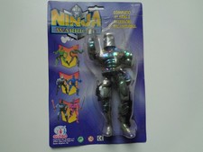 NINJA WARRIORS - grauer Ninja - wie SUPER-NINJA / PLANET HERO OVP -kein MOTU